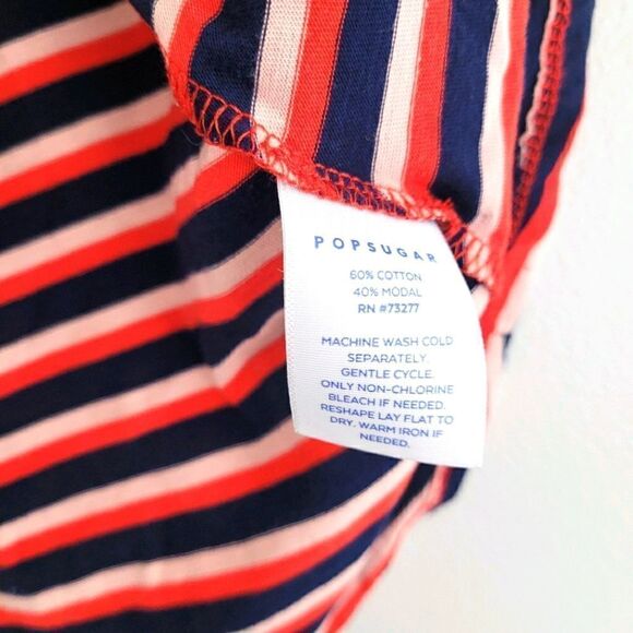 POPSUGAR patriotic babydoll swing top - Picture 7 of 7